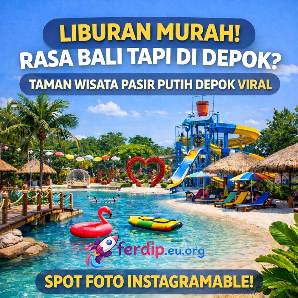 Taman Wisata Pasir Putih Depok Viral