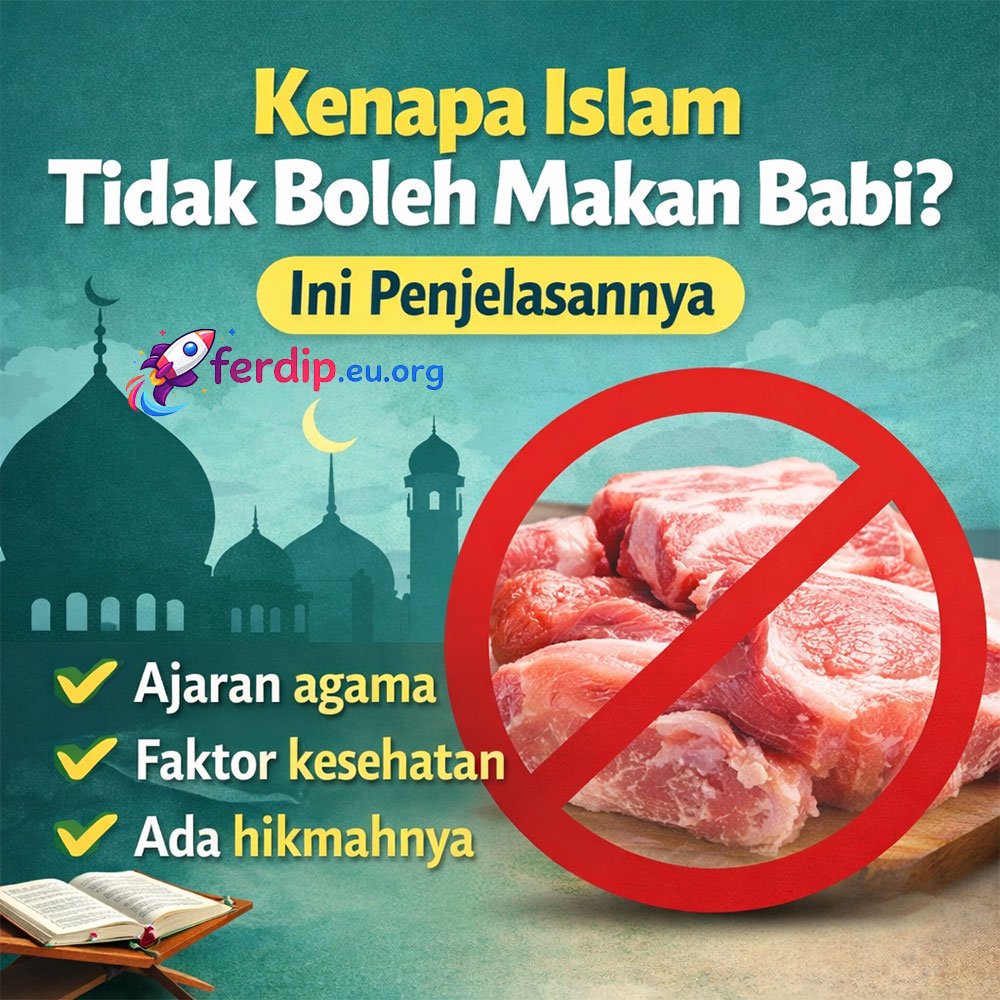 kenapa islam tidak boleh makan babi