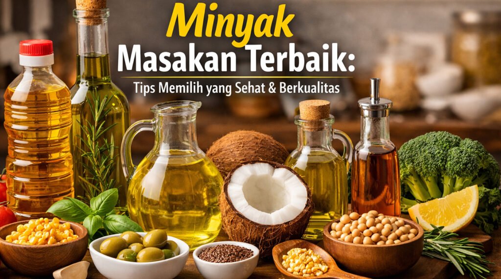 Minyak Masakan Terbaik Menggoreng dan Menumis Harian